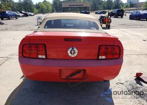 2008 Ford Mustang из США, поврежденный, VIN 1ZVHT84N385190337